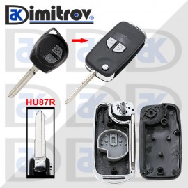 Кутийка ключ 2 бутона Suzuki SX4 Swift Liana Aerio Vitara Jimny